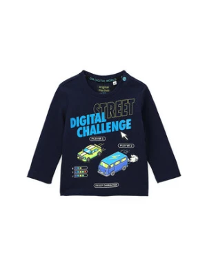 Original Marines Bluzka DCA0754NM Granatowy Regular Fit