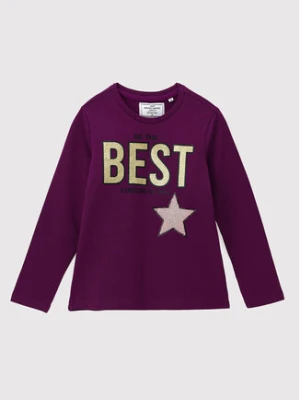 Original Marines Bluzka DCA3556F Fioletowy Regular Fit