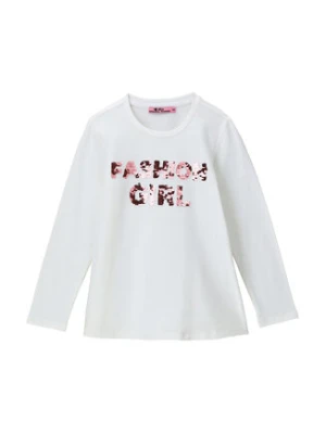 Original Marines Bluzka DCA3560F Écru Regular Fit