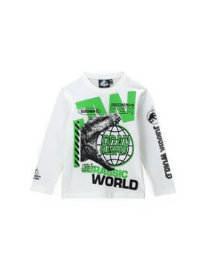 Original Marines Bluzka JURASSIC WORLD DCAV2628B Biały Regular Fit
