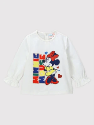 Original Marines Bluzka Myszka Minnie DCAV1432NF Biały Regular Fit