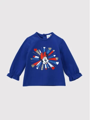 Original Marines Bluzka Myszka Minnie DCAV1432NF Niebieski Regular Fit