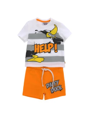 Original Marines Komplet t-shirt i szorty sportowe LOONEY TUNES DDPV0355NM Kolorowy Regular Fit