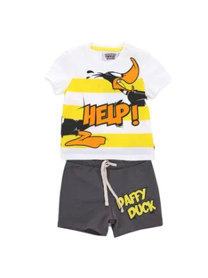 Original Marines Komplet t-shirt i szorty sportowe LOONEY TUNES DDPV0355NM Kolorowy Regular Fit