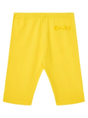 Original Marines Legginsy DFP3176CF Żółty Slim Fit