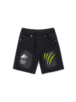 Original Marines Szorty jeansowe DFPV2268CM Czarny Regular Fit