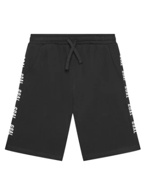 Original Marines Szorty sportowe DFP4344YM Czarny Regular Fit