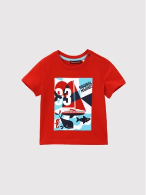 Original Marines T-Shirt DCP0405NM Czerwony Regular Fit