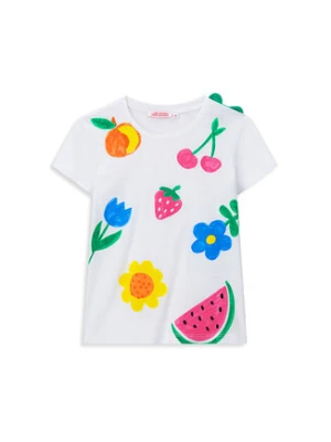 Original Marines T-Shirt DFP3190CF Biały Regular Fit