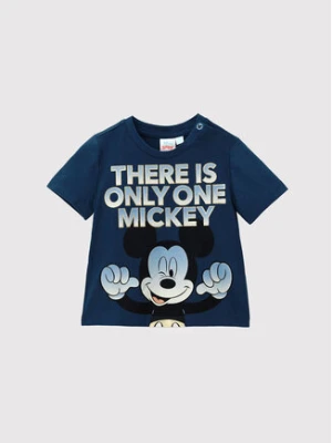 Original Marines T-Shirt DISNEY DCPV0238NM Granatowy Regular Fit