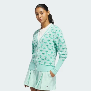 Originals All Over Cardigan Adidas biały
