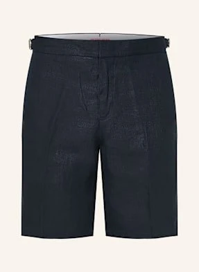 Orlebar Brown Szorty Z Lnu blau