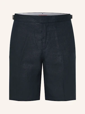 Orlebar Brown Szorty Z Lnu blau