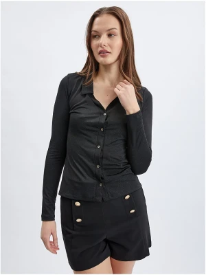 orsay Bluzka w kolorze czarnym rozmiar: M