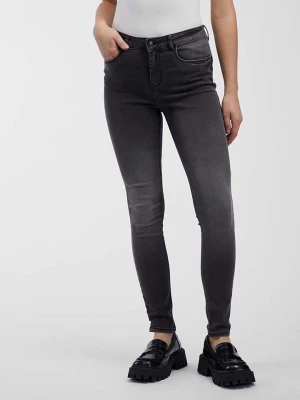 orsay Dżinsy - Skinny fit - w kolorze antracytowym rozmiar: 34