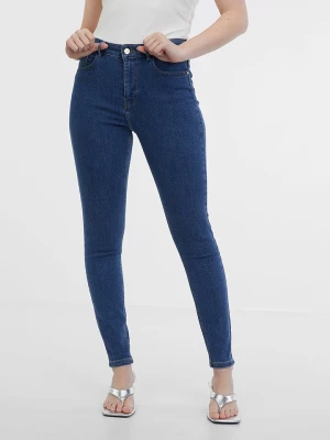 orsay Dżinsy - Skinny fit - w kolorze niebieskim rozmiar: 34