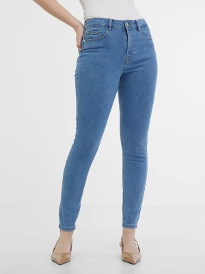 orsay Dżinsy - Skinny fit - w kolorze niebieskim rozmiar: 42