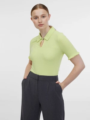 orsay Koszulka w kolorze jasnozielonym rozmiar: XS