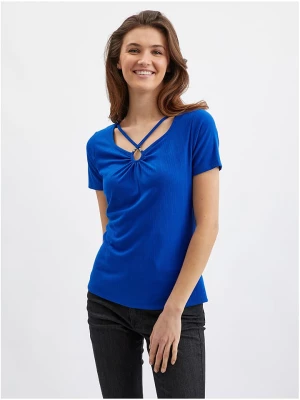 orsay Koszulka w kolorze niebieskim rozmiar: S