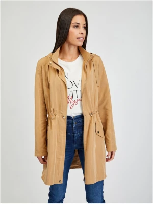 orsay Parka w kolorze jasnobrązowym rozmiar: 36
