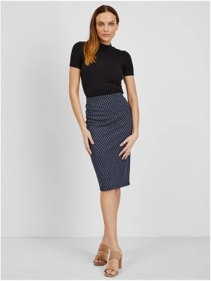 orsay Spódnica w kolorze granatowo-białym rozmiar: M