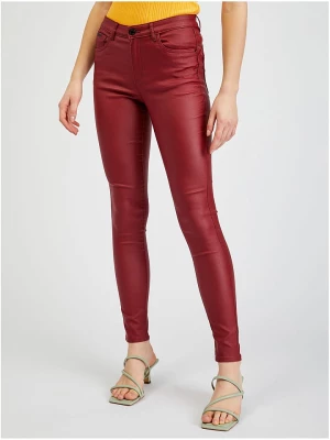 orsay Spodnie w kolorze bordowym rozmiar: 40