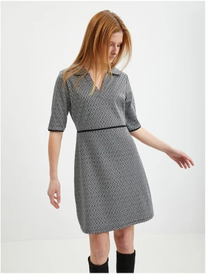 orsay Sukienka w kolorze czarno-białym rozmiar: M