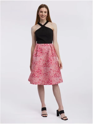 orsay Sukienka w kolorze czarno-różowym rozmiar: 38