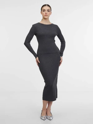 orsay Sweter w kolorze antracytowym rozmiar: M