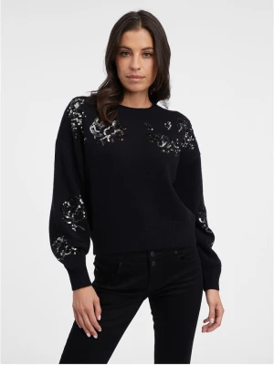 orsay Sweter w kolorze czarnym rozmiar: M