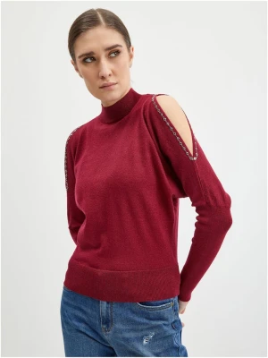 orsay Sweter w kolorze czerwonym rozmiar: M