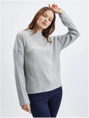 orsay Sweter w kolorze jasnoszarym rozmiar: M