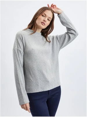 orsay Sweter w kolorze jasnoszarym rozmiar: M