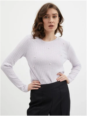orsay Sweter w kolorze lawendowym rozmiar: M
