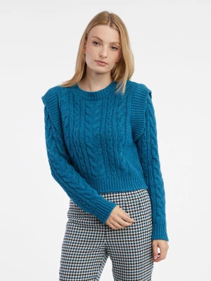 orsay Sweter w kolorze niebieskim rozmiar: XL