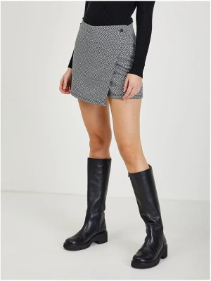 orsay Szorty w kolorze czarno-białym rozmiar: XL