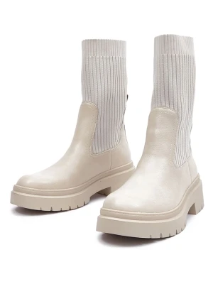 orsay Sztyblety w kolorze kremowym rozmiar: 40