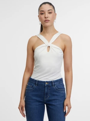 orsay Top w kolorze białym rozmiar: M