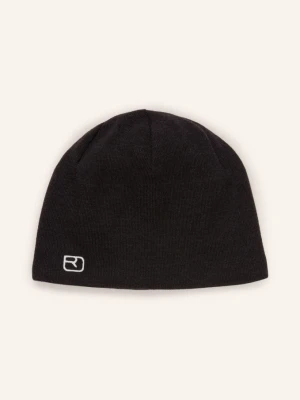 Ortovox Czapka Wonderwool schwarz CZARNY