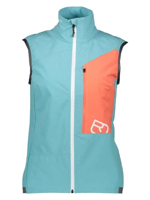 ORTOVOX Kamizelka funkcyjna "Berrino" w kolorze turkusowym rozmiar: M
