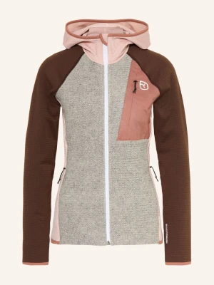 Ortovox Kurtka Z Polaru Fleece Gp Classic Knit Z Wełną Merynosową grau