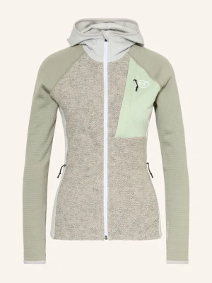 Ortovox Kurtka Z Polaru Fleece Gp Classic Knit Z Wełną Merynosową grau szary