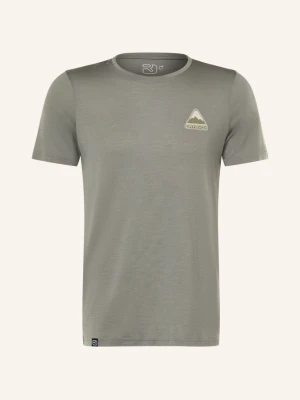 Ortovox T-Shirt 140 Cool Triangle gruen SZARY