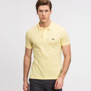 Oryginalna bawełniana koszulka polo Lacoste L.12.12 Slim Fit Petit Piqué