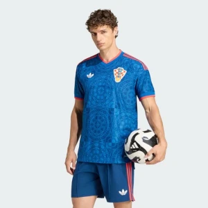 Oryginalna koszulka wyjazdowa Croatia 26 Adidas Eqt Blue