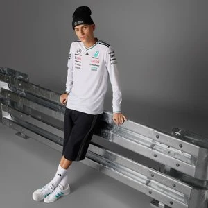 ORYGINALNA KOSZULKA Z DŁUGIM RĘKAWEM MERCEDES - AMG PETRONAS FORMULA ONE TEAM DRIVER Adidas