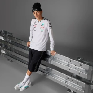 ORYGINALNA KOSZULKA Z DŁUGIM RĘKAWEM MERCEDES - AMG PETRONAS FORMULA ONE TEAM DRIVER Adidas