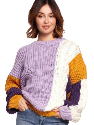 Oryginalny kolorowy sweter Polskie swetry