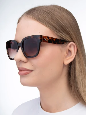 Oscar de la Renta Damskie okulary przeciwsłoneczne w kolorze brązowym rozmiar: 53