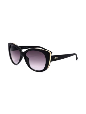 Oscar de la Renta Damskie okulary przeciwsłoneczne w kolorze czarno-fioletowym rozmiar: 57